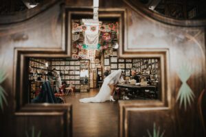 bride at downtown tattoo las vegas