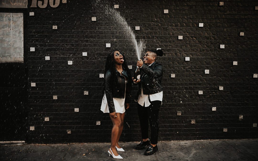 Tianna & Jennifer’s Downtown Las Vegas Post-Wedding Photos at Circus Circus