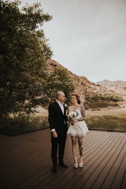 red rock canyon elopement