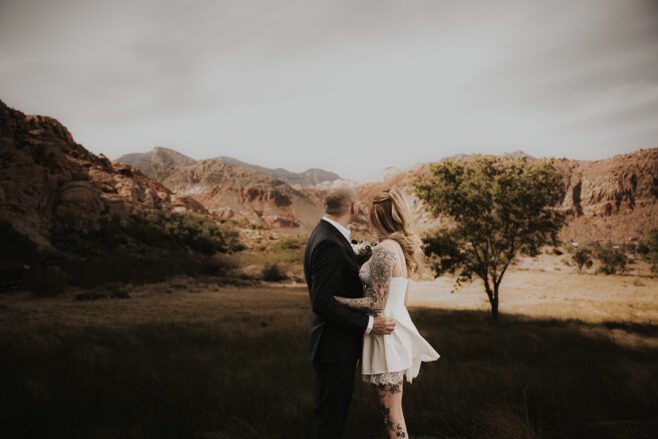 red rock canyon elopement