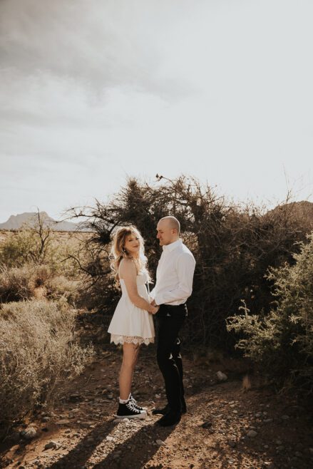 red rock canyon elopement