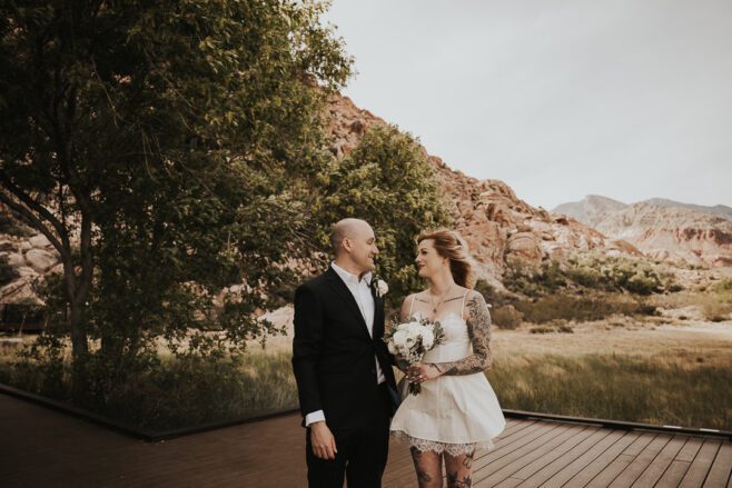 red rock canyon elopement