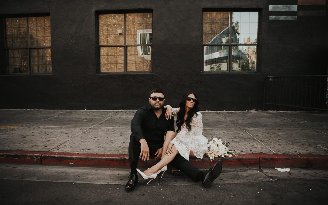 Little White Chapel Elvis Wedding | Bellagio to Downtown Las Vegas